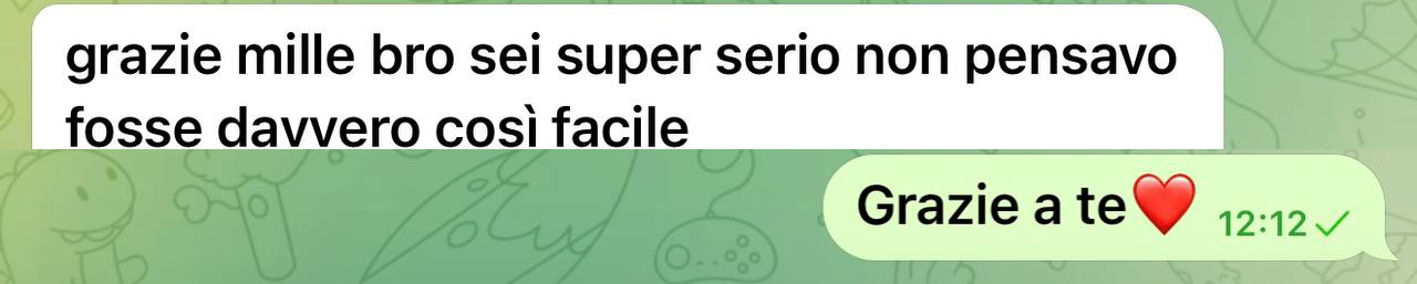 Testimonianza utente del canale DogRef
